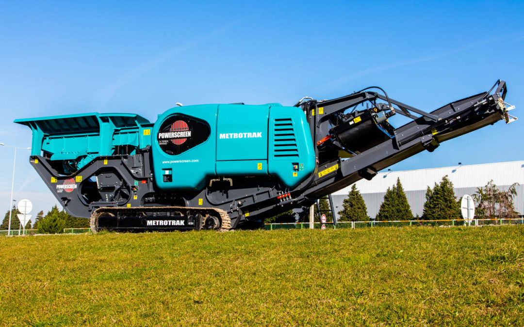 Cimertex Já Recebeu a Primeira Máquina Powerscreen