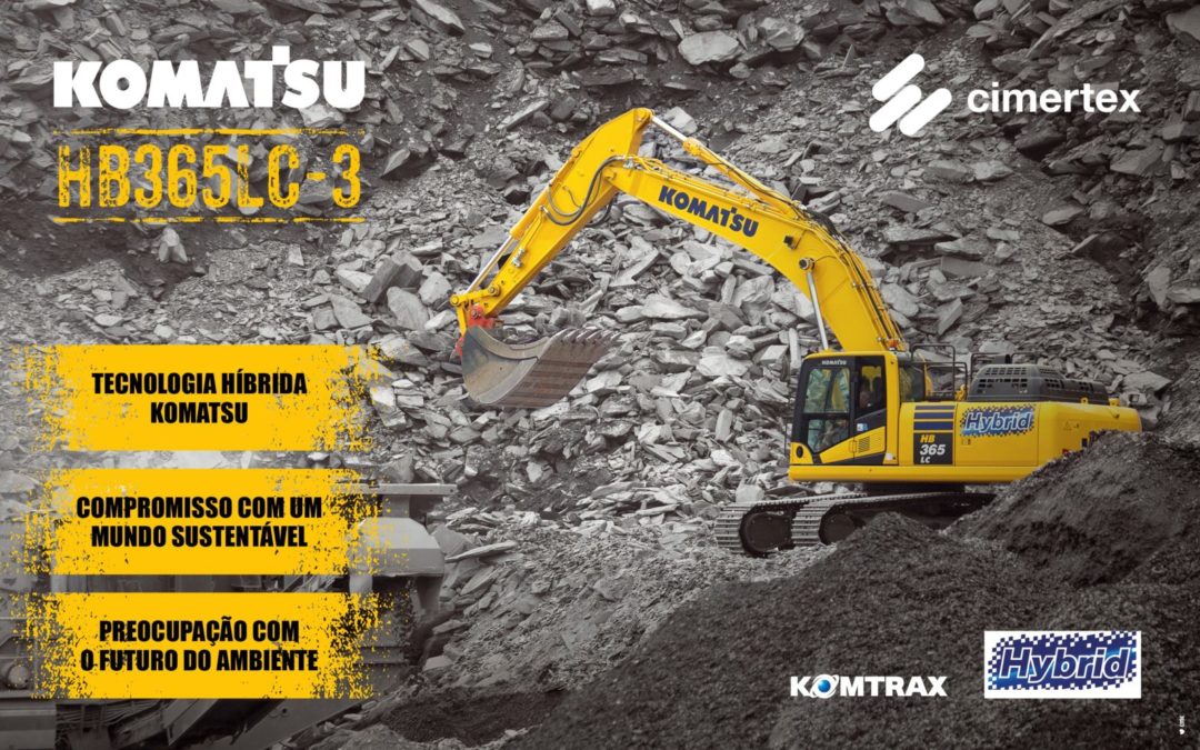 Escavadora Híbrida Komatsu HB365LC-3