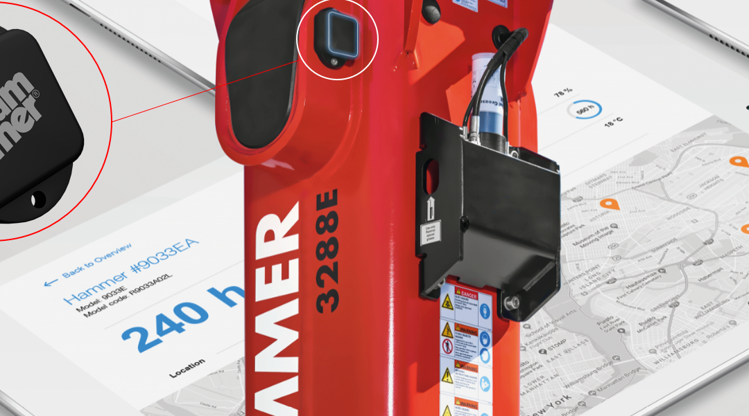 Mais de 3.000 Martelos Ligados à Plataforma Myfleet da Rammer