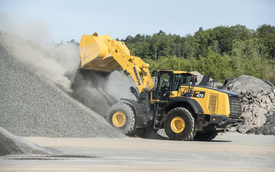 Pá Carregadora Komatsu WA475-10