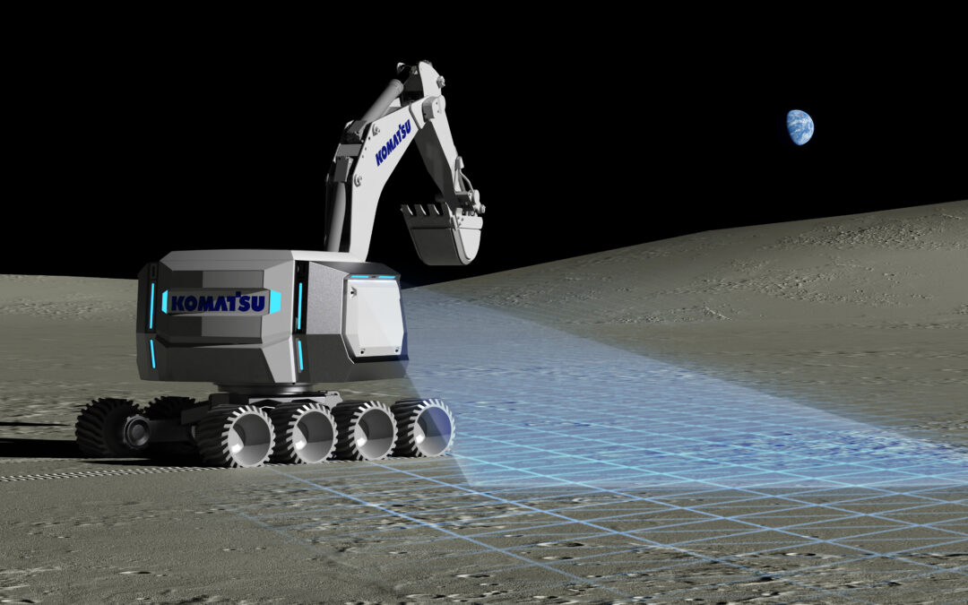 Komatsu no Projeto Espacial Japonês de Tecnologias Inovadoras