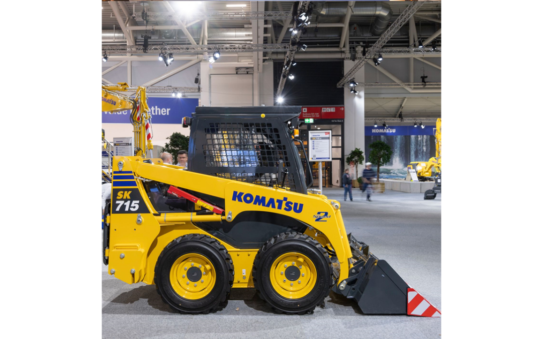 Novas Mini Pás Carregadoras Komatsu